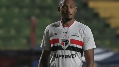 SP - SAO PAULO - 12/03/2026 - BRASILEIRO A 2025, SAO PAULO X CHAPECOENSE - Sabino jogador do Sao Paulo durante partida contra o Chapecoense no estadio Caninde pelo campeonato Brasileiro A 2025. Foto: Jota Erre/AGIF