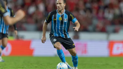 RS - PORTO ALEGRE - 11/04/2026 - BRASILEIRO A 2026, INTERNACIONAL X GREMIO - Arthur jogador do Gremio durante partida contra o Internacional no estadio Beira-Rio pelo campeonato Brasileiro A 2026. Foto: Liamara Polli/AGIF