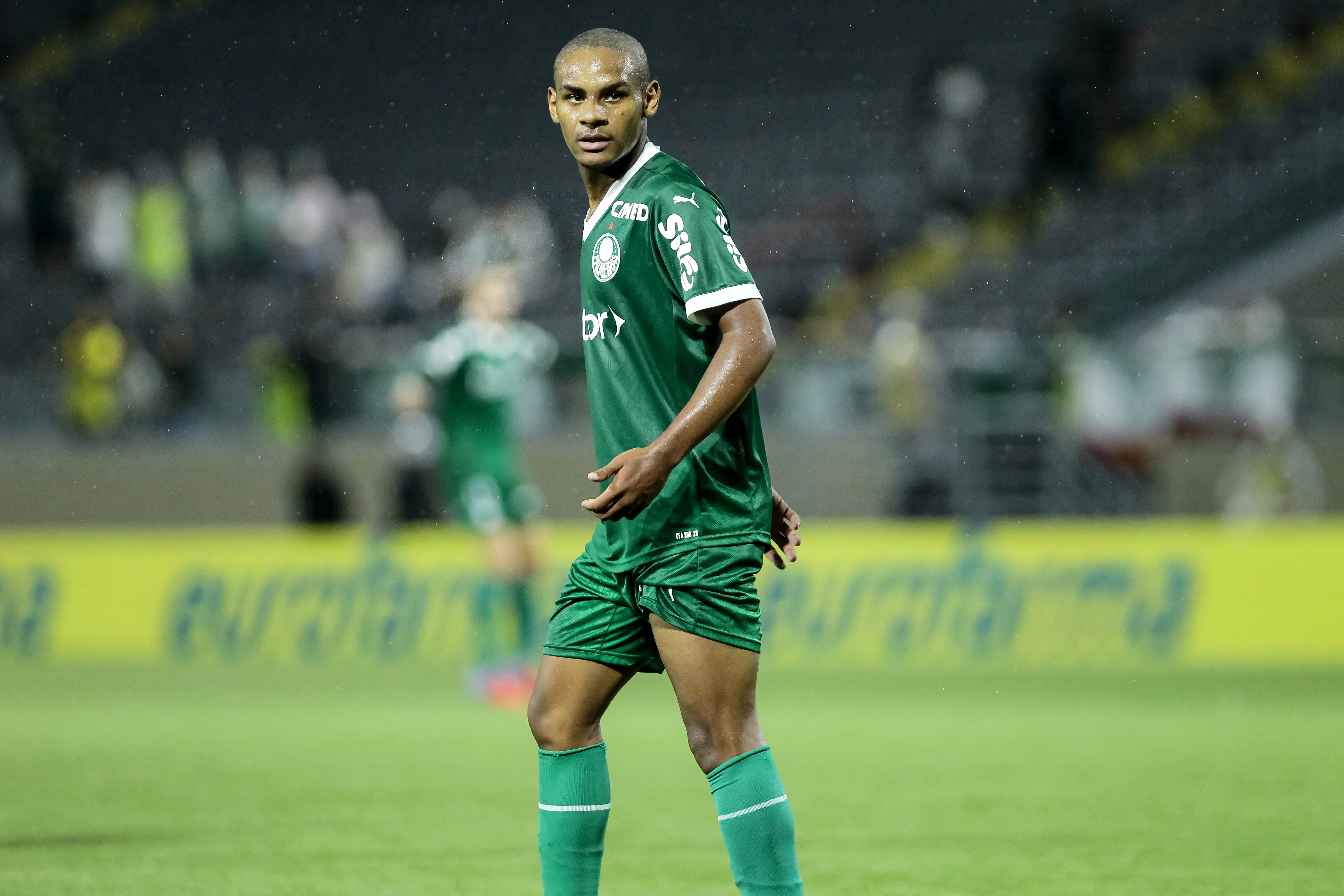 Eduardo Conceicao jogador do Palmeiras durante partida contra o Batalhao no estadio Arena Barueri pelo campeonato Copa Sao Paulo Junior 2026. Foto: Marco Miatelo/AGIF