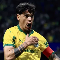 Gustavo Gómez celebra marca histórica e se declara ao Palmeiras