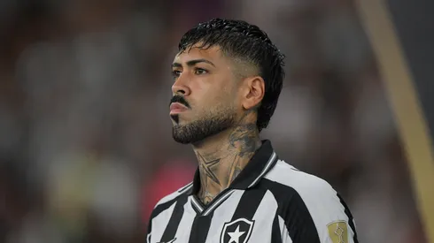 Barboza jogador do Botafogo durante partida contra o Nacional Potosi no estadio Engenhao pelo campeonato Copa Libertadores 2026. Foto: Thiago Ribeiro/AGIF