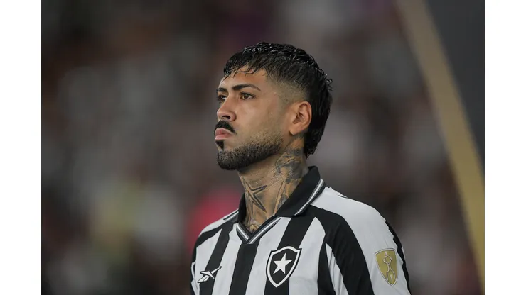 Barboza jogador do Botafogo durante partida contra o Nacional Potosi no estadio Engenhao pelo campeonato Copa Libertadores 2026. Foto: Thiago Ribeiro/AGIF