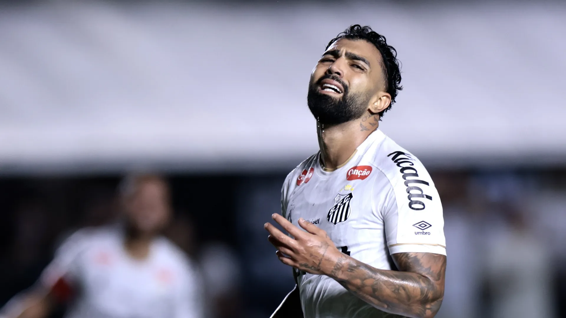 Gabigol, atacante do Santos