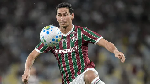 Ganso em campo pelo Fluminense. Foto: Thiago Ribeiro/AGIF