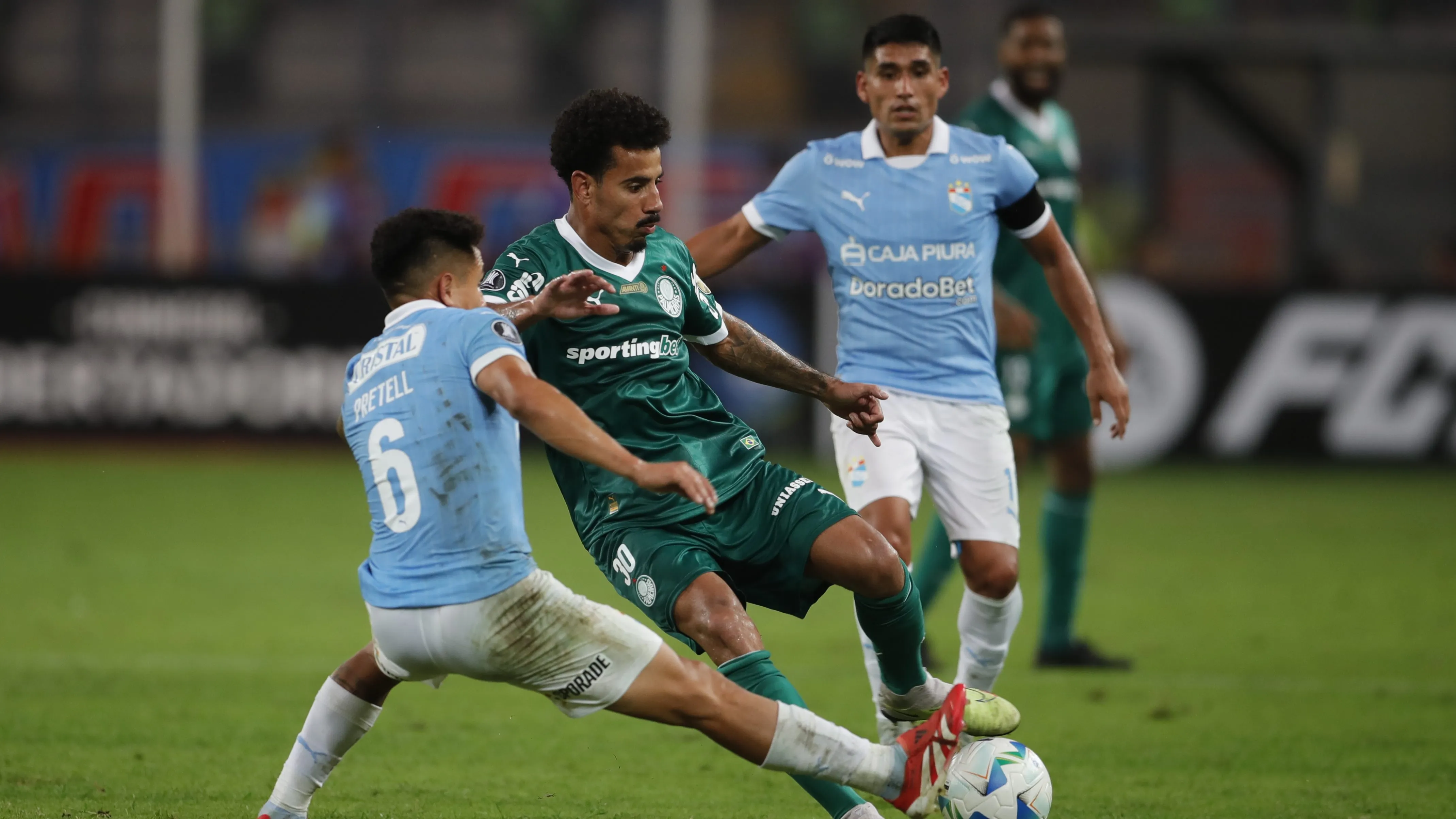 Palmeiras x Sporting Cristal . (Photo by Daniel Apuy/Getty Images)
