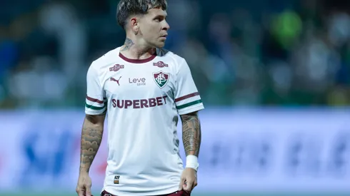 SP - BARUERI - 25/02/2026 - BRASILEIRO A 2026, PALMEIRAS X FLUMINENSE - Soteldo jogador do Fluminense durante partida contra o Palmeiras no estadio Arena Barueri pelo campeonato Brasileiro A 2026. Foto: Marcello Zambrana/AGIF