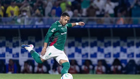 Vitor Roque, atacante do Palmeiras (3). Foto: Ettore Chiereguini/AGIF