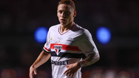 SP - SAO PAULO - 31/01/2026 - PAULISTA 2026, SAO PAULO X SANTOS - Maik jogador do Sao Paulo durante partida contra o Santos no estadio Morumbi pelo campeonato Paulista 2026. Foto: Marcello Zambrana/AGIF