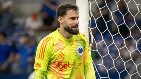 Matheus Cunha, goleiro do Cruzeiro. Foto: Fernando Moreno/AGIF