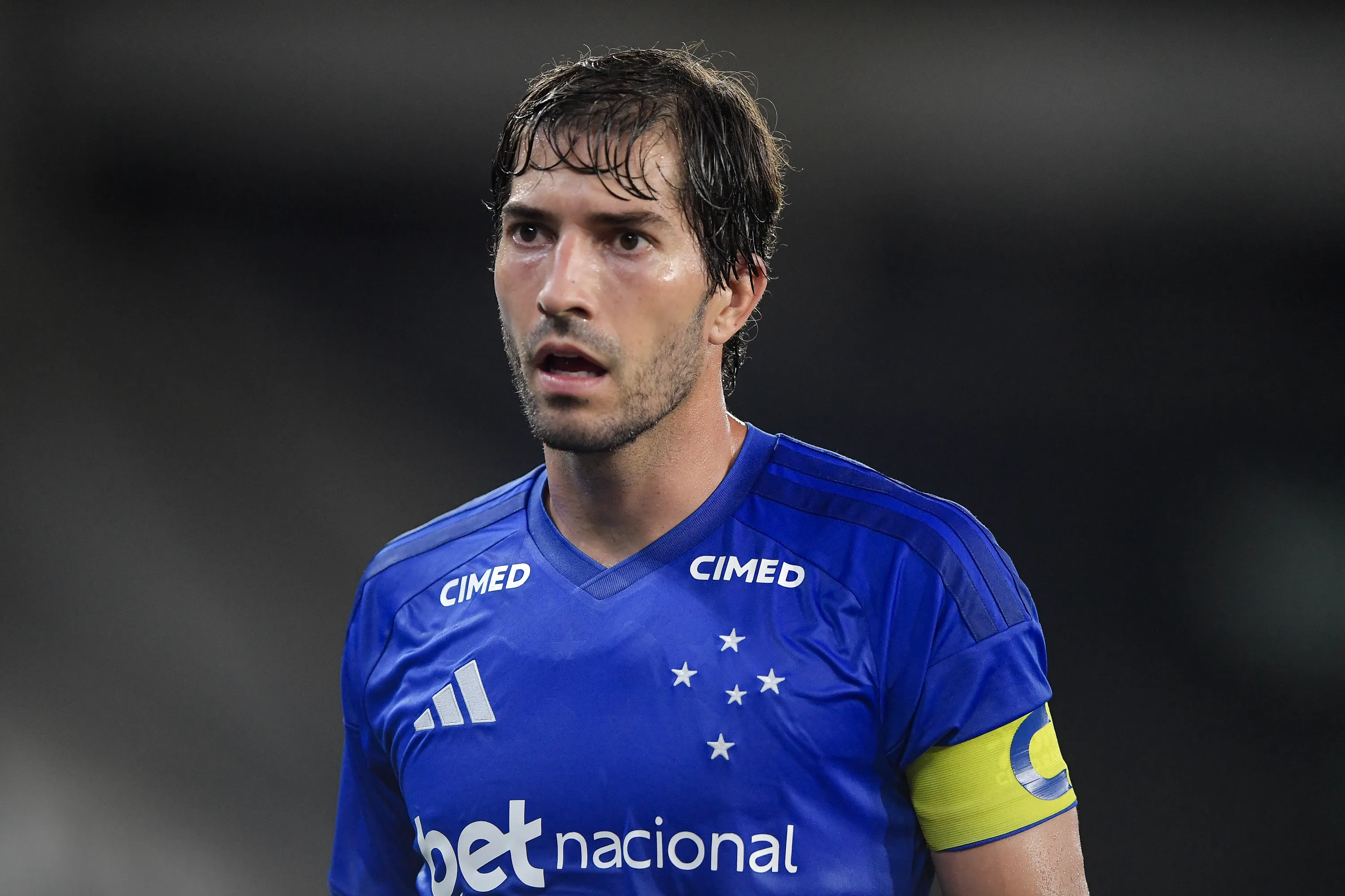 RJ – RIO DE JANEIRO – 29/01/2026 – BRASILEIRO A 2026, BOTAFOGO X CRUZEIRO – Lucas Silva jogador do Cruzeiro durante partida contra o Botafogo no estadio Engenhao pelo campeonato Brasileiro A 2026. Foto: Thiago Ribeiro/AGIF