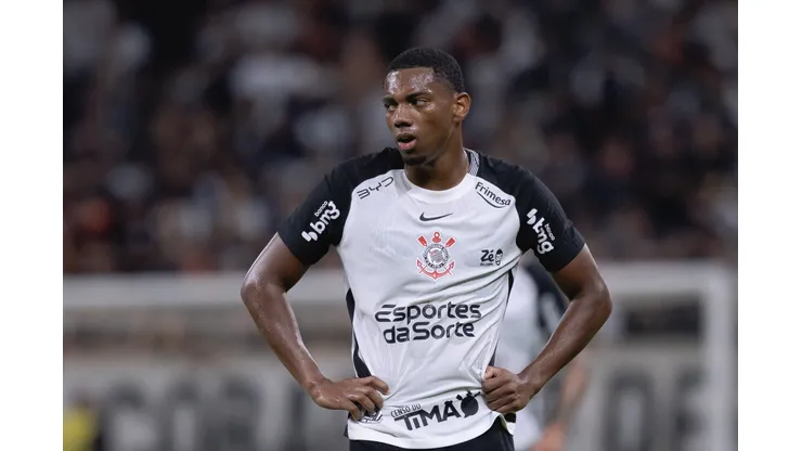 SP - SAO PAULO - 05/04/2026 - BRASILEIRO A 2026, CORINTHIANS X INTERNACIONAL - Andre jogador do Corinthians durante partida contra o Internacional no estadio Arena Corinthians pelo campeonato Brasileiro A 2026. Foto: Ettore Chiereguini/AGIF