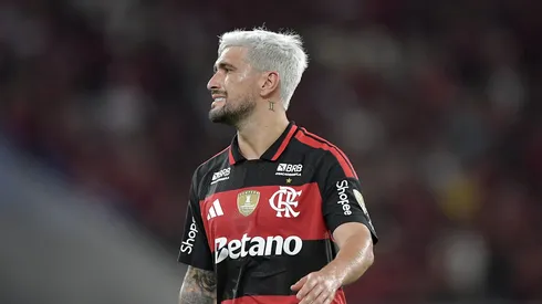 Arrascaeta fez uma boa partida pelo Flamengo na Libertadores.