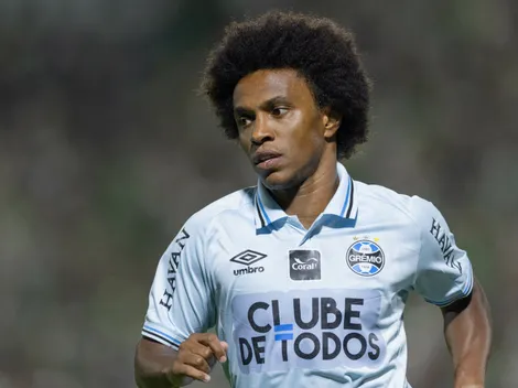 Willian contrata fisioterapeuta particular para acelerar recuperação no Grêmio