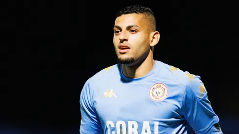Kaique Pereira seen during Liga Portugal game between teams of FC Alverca and CD Nacional (Maciej Rogowski Ball Raw Images)