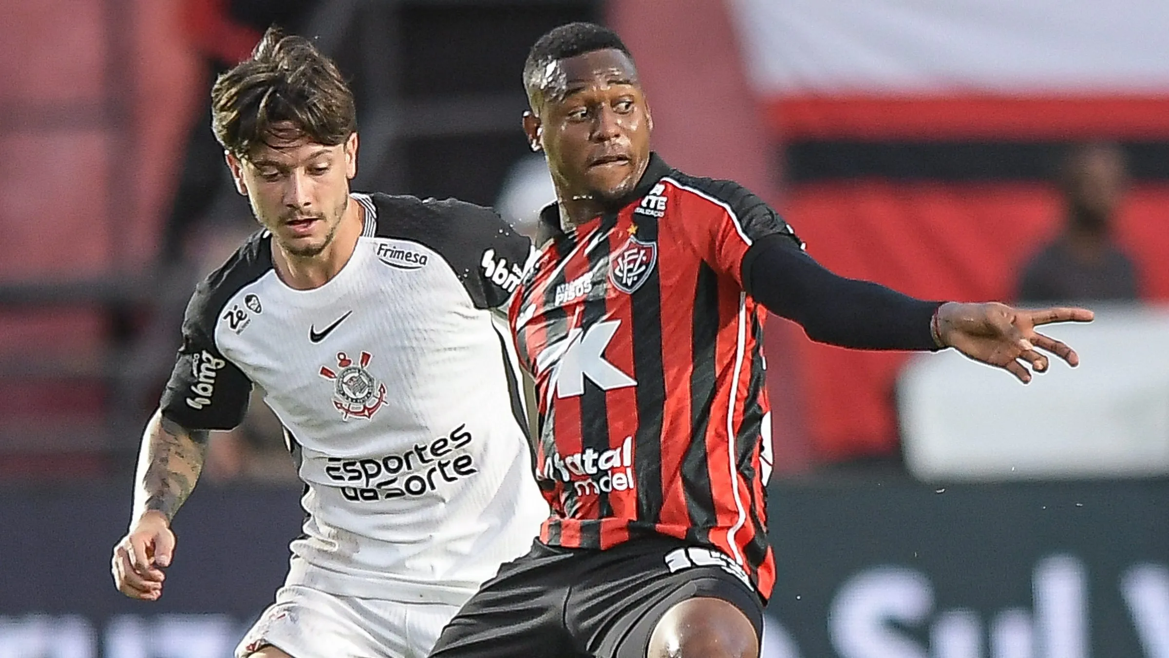 Vitória x Corinthians. Foto: Jhony Pinho/AGIF
