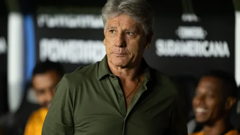 RJ – RIO DE JANEIRO – 14/04/2026 – COPA SUL-AMERICANA 2026, VASCO X AUDAX ITALIANO – Renato Gaucho tecnico do Vasco durante partida contra o Audax Italiano no estadio Sao Januario pelo campeonato Copa Sul-Americana 2026. Foto: Jorge Rodrigues/AGIF