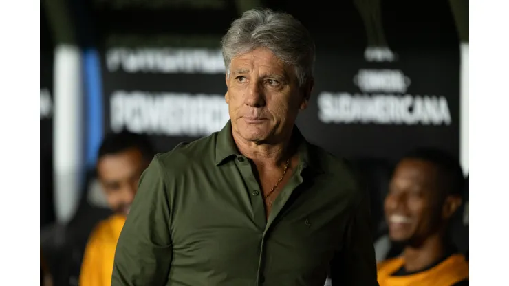 RJ - RIO DE JANEIRO - 14/04/2026 - COPA SUL-AMERICANA 2026, VASCO X AUDAX ITALIANO - Renato Gaucho tecnico do Vasco durante partida contra o Audax Italiano no estadio Sao Januario pelo campeonato Copa Sul-Americana 2026. Foto: Jorge Rodrigues/AGIF