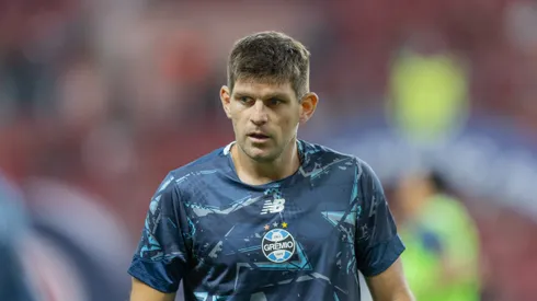 RS – PORTO ALEGRE – 11/04/2026 – BRASILEIRO A 2026, INTERNACIONAL X GREMIO – Kannemann jogador do Gremio durante partida contra o Internacional no estadio Beira-Rio pelo campeonato Brasileiro A 2026. Foto: Liamara Polli/AGIF