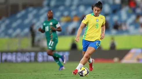 Duda Sampaio destaca amizade com Arthur Elias – Foto: Lívia Villas Boas/CBF