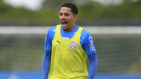 Gilberto jogador do Bahia durante treino no Centro de Treinamento CT do Bahia na cidade de Dias Davila, Bahia. Foto: Jhony Pinho/AGIF