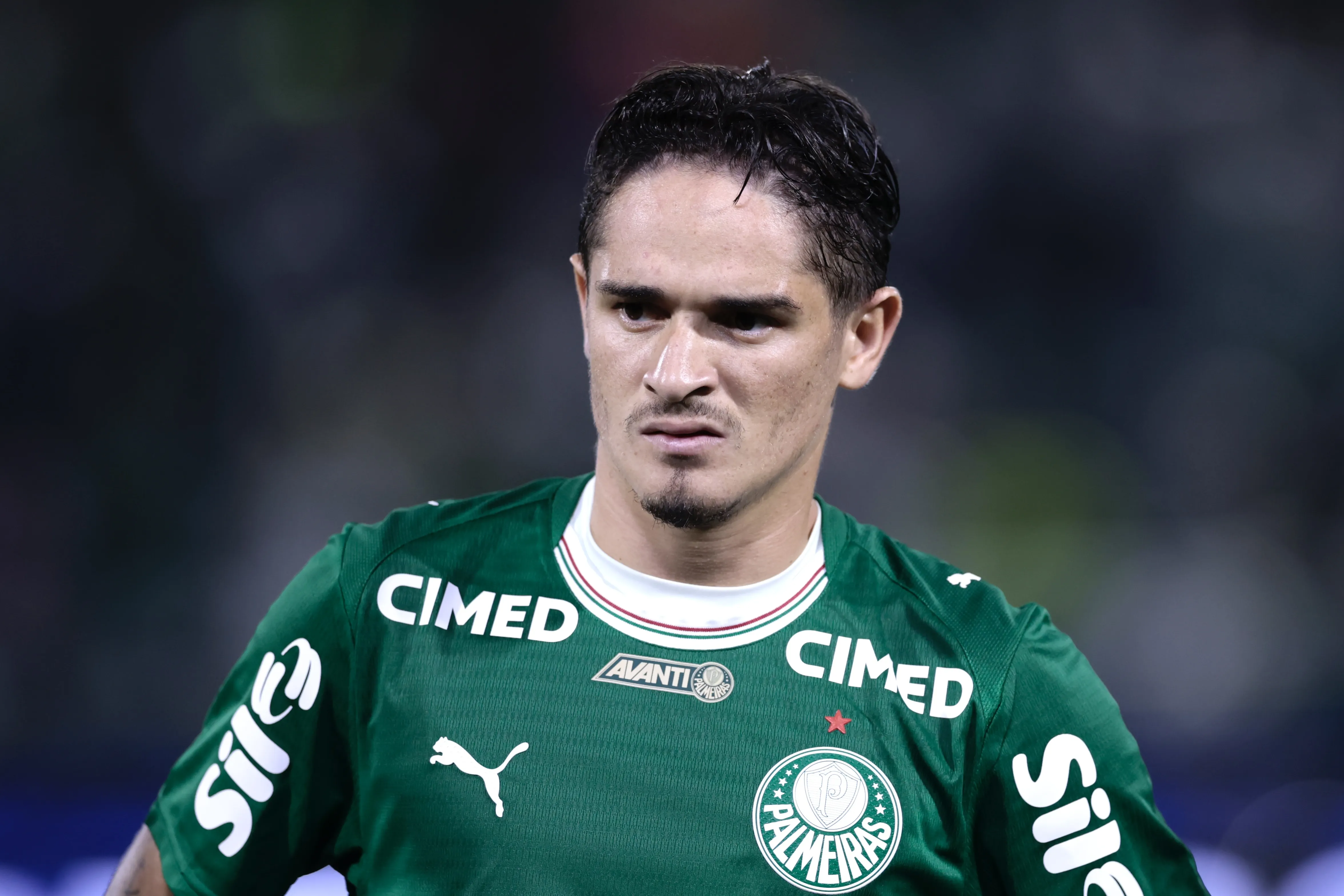 Khellven jogador do Palmeiras durante partida contra o Fluminense no estadio Arena Barueri pelo campeonato Brasileiro A 2026. Foto: Marcello Zambrana/AGIF
