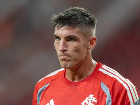 Rochet sofre lesão muscular e vira desfalque para Internacional x Mirassol