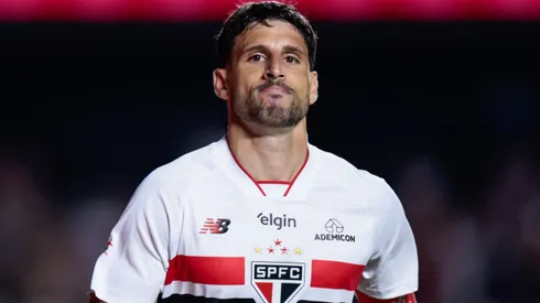 Calleri durante confronto contra o Cruzeiro no Campeonato Brasileiro de 2026.