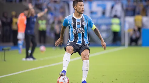Marcos Rocha segue indefinido no Grêmio. Foto: Maxi Franzoi/AGIF