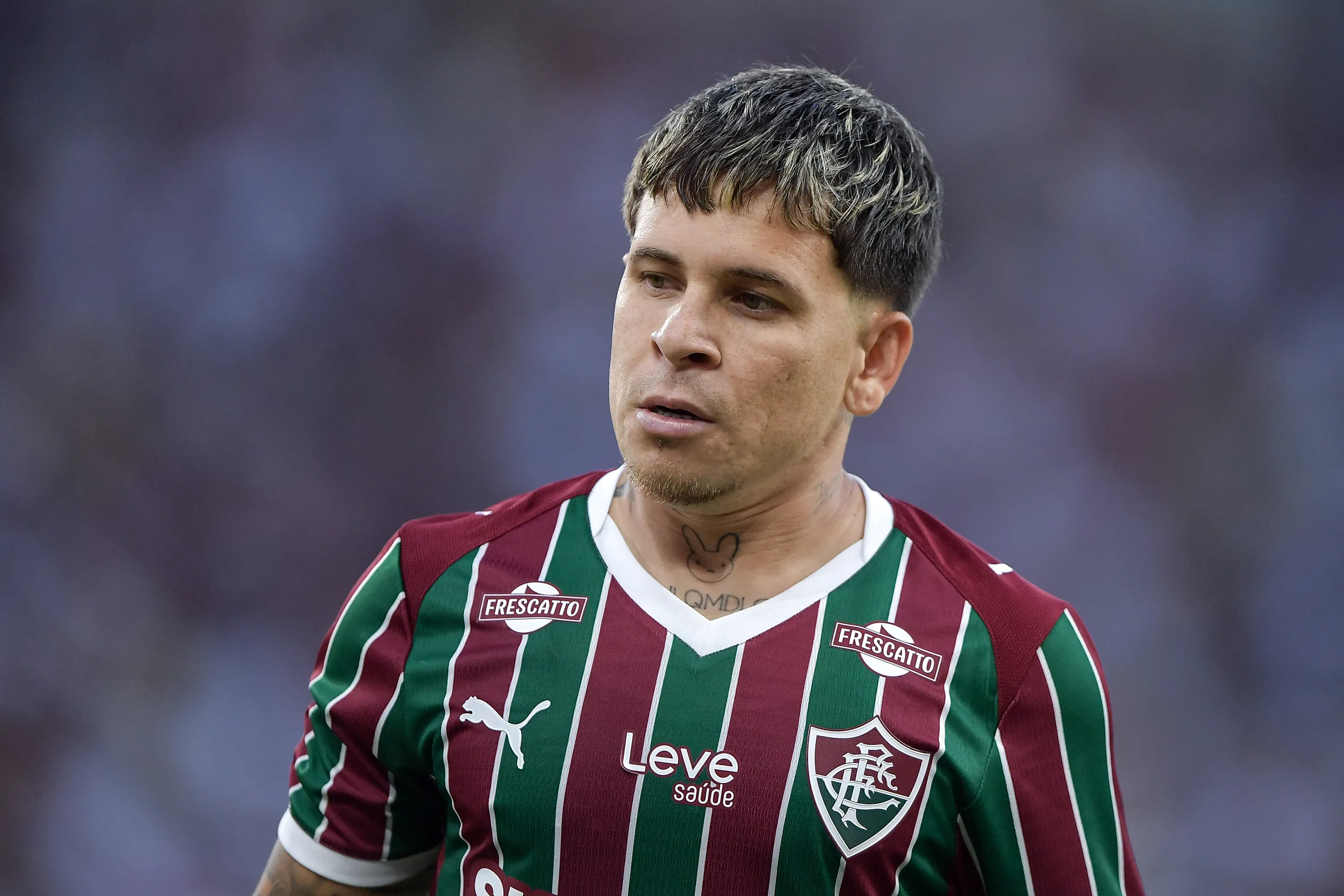 Soteldo jogador do Fluminense durante partida contra o Athletico-PR no estadio Maracana pelo campeonato Brasileiro A 2026. Foto: Thiago Ribeiro/AGIF