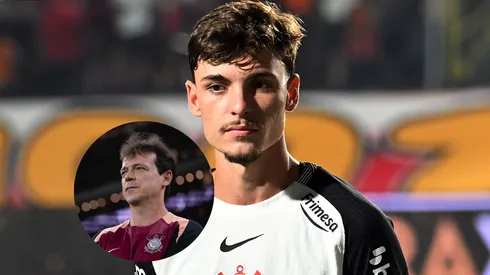 Breno Bidon jogador do Corinthians durante partida contra o Vitoria/Fernando Diniz técnico do Corinthians durante partida contra o Santa Fe (Imagem: Walmir Cirne/AGIF/Ettore Chiereguini/AGIF)