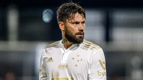 Rafael Sobis durante confronto entre Remo e Cruzeiro na Série B de 2021.