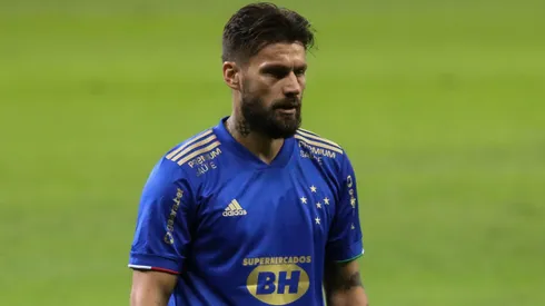 Sobis durante confronto entre Cruzeiro e Guarani na Série B de 2021.