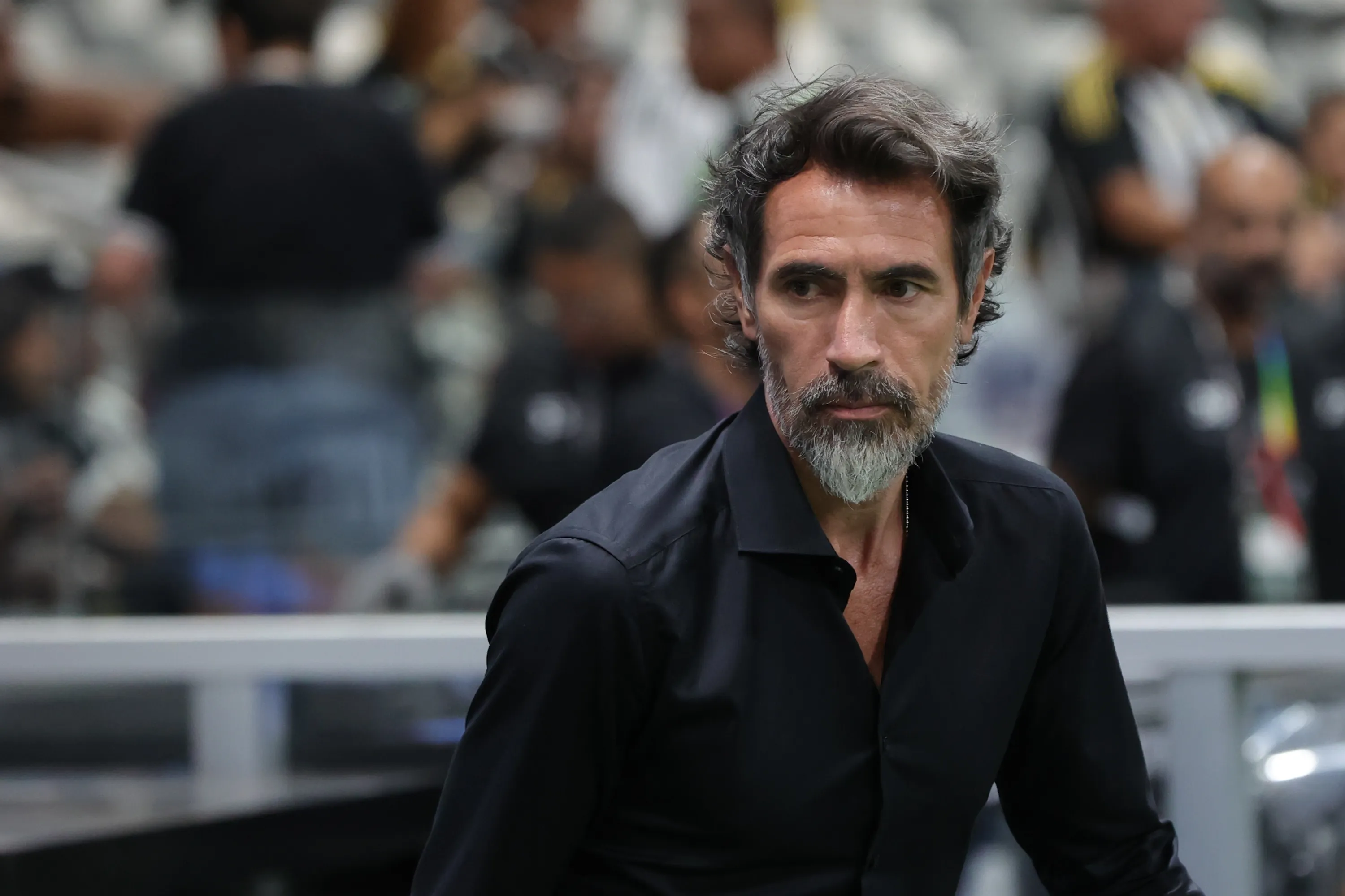 Eduardo Dominguez jogador do Atletico durante partida contra o Juventude no estadio Arena MRV pelo campeonato Copa Sul-Americana 2026. Foto: Gilson Lobo/AGIF