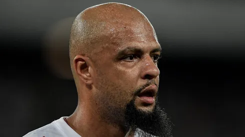 Felipe Melo jogador do Fluminense durante partida contra o Botafogo no estadio Engenhao pelo campeonato BRASILEIRO A 2023.