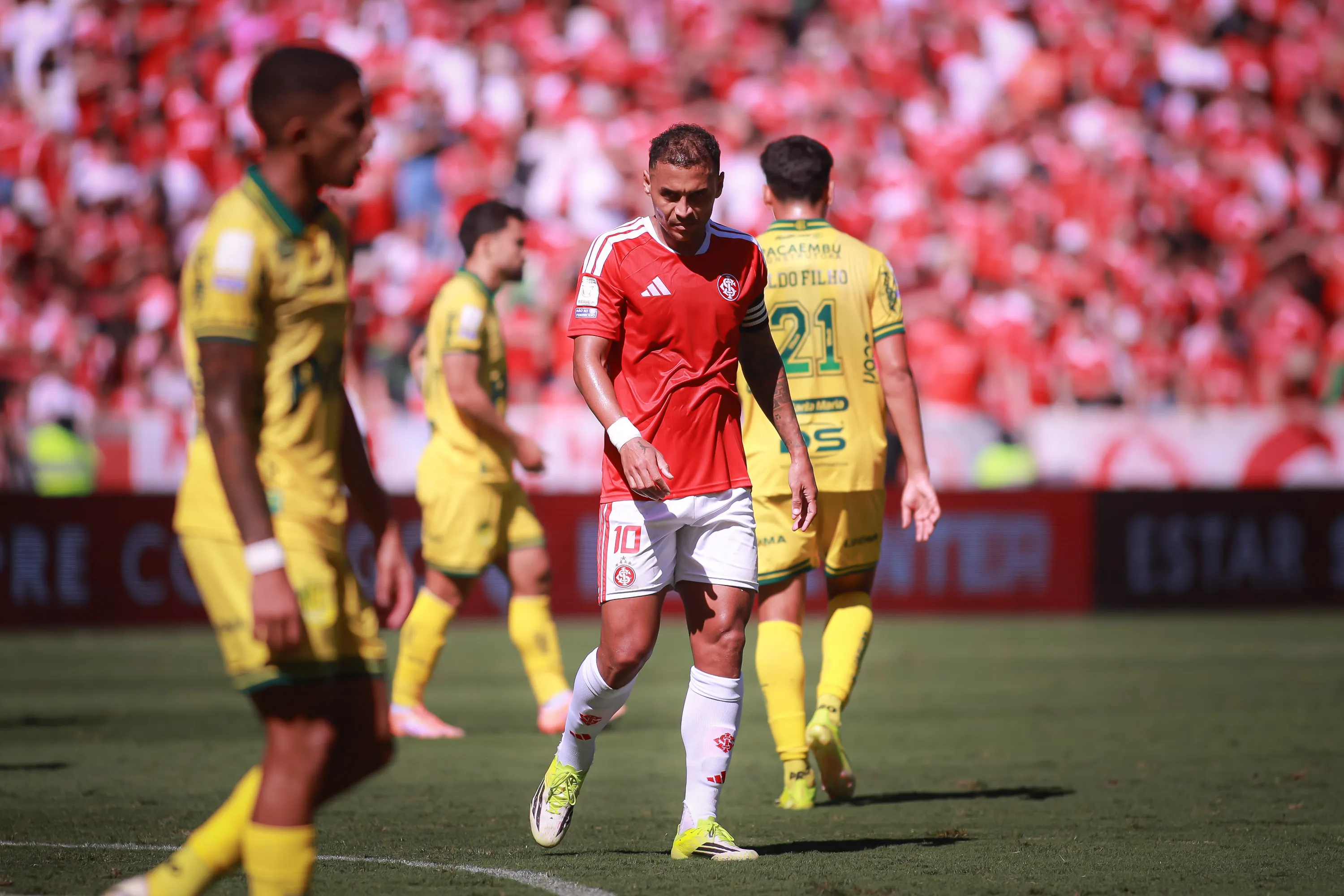 RS – PORTO ALEGRE – 19/04/2026 – BRASILEIRO A 2026, INTERNACIONAL X MIRASSOL – Alan Patrick jogador do Internacional durante partida contra o Mirassol no estadio Beira-Rio pelo campeonato Brasileiro A 2026. Foto: Maxi Franzoi/AGIF