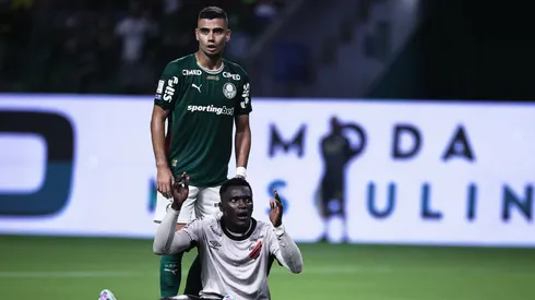 Kevin Viveros, atacante do Athletico-PR. Foto: Ettore Chiereguini/AGIF