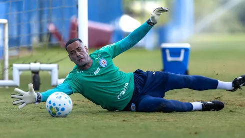 Léo Vieira foi titular do Esquadrão no Maracanã. Foto: Rafael Rodrigues/EC Bahia