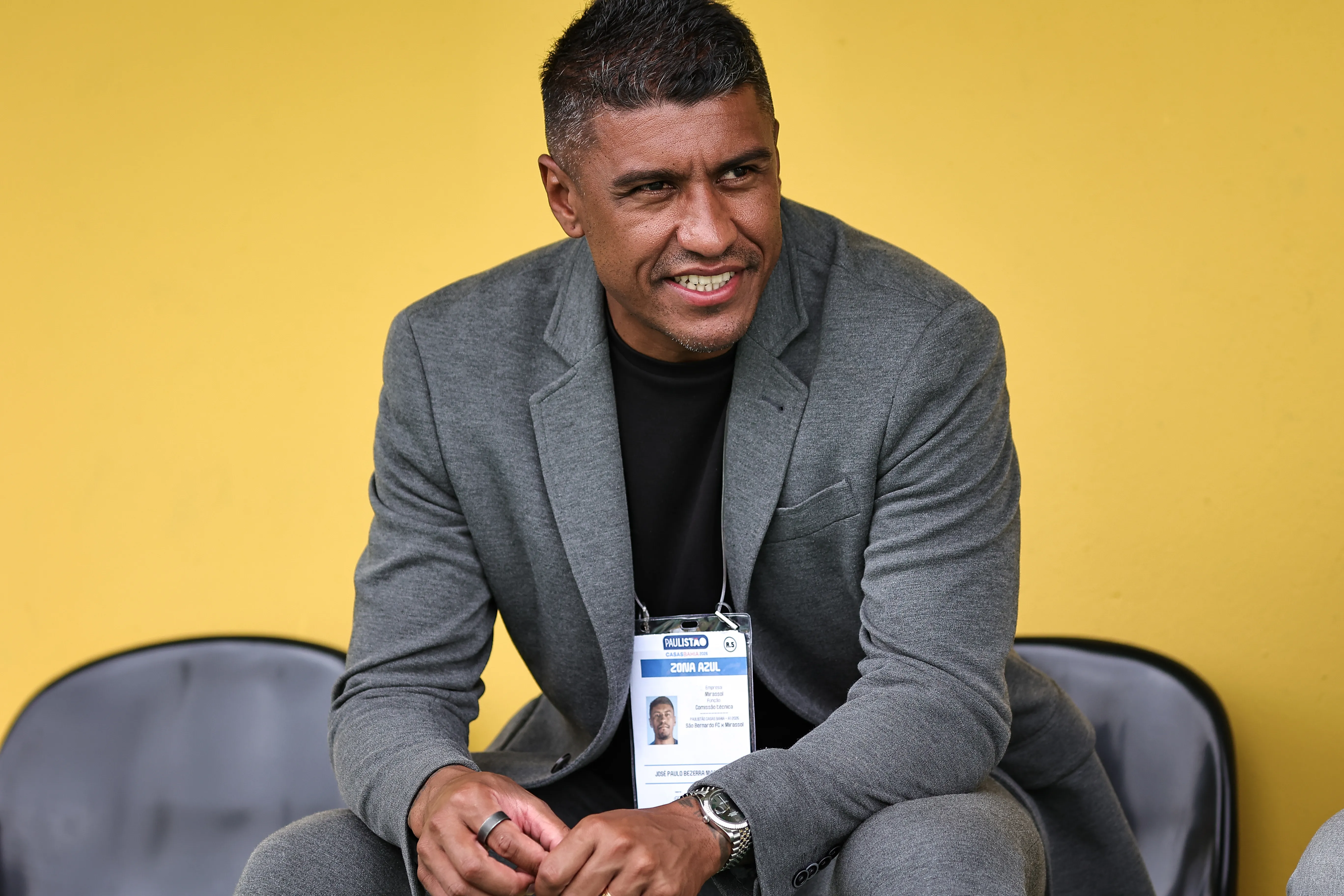 Paulinho, ex-jogador e ídolo do Corinthians.  Foto: Fabio Giannelli/AGIF