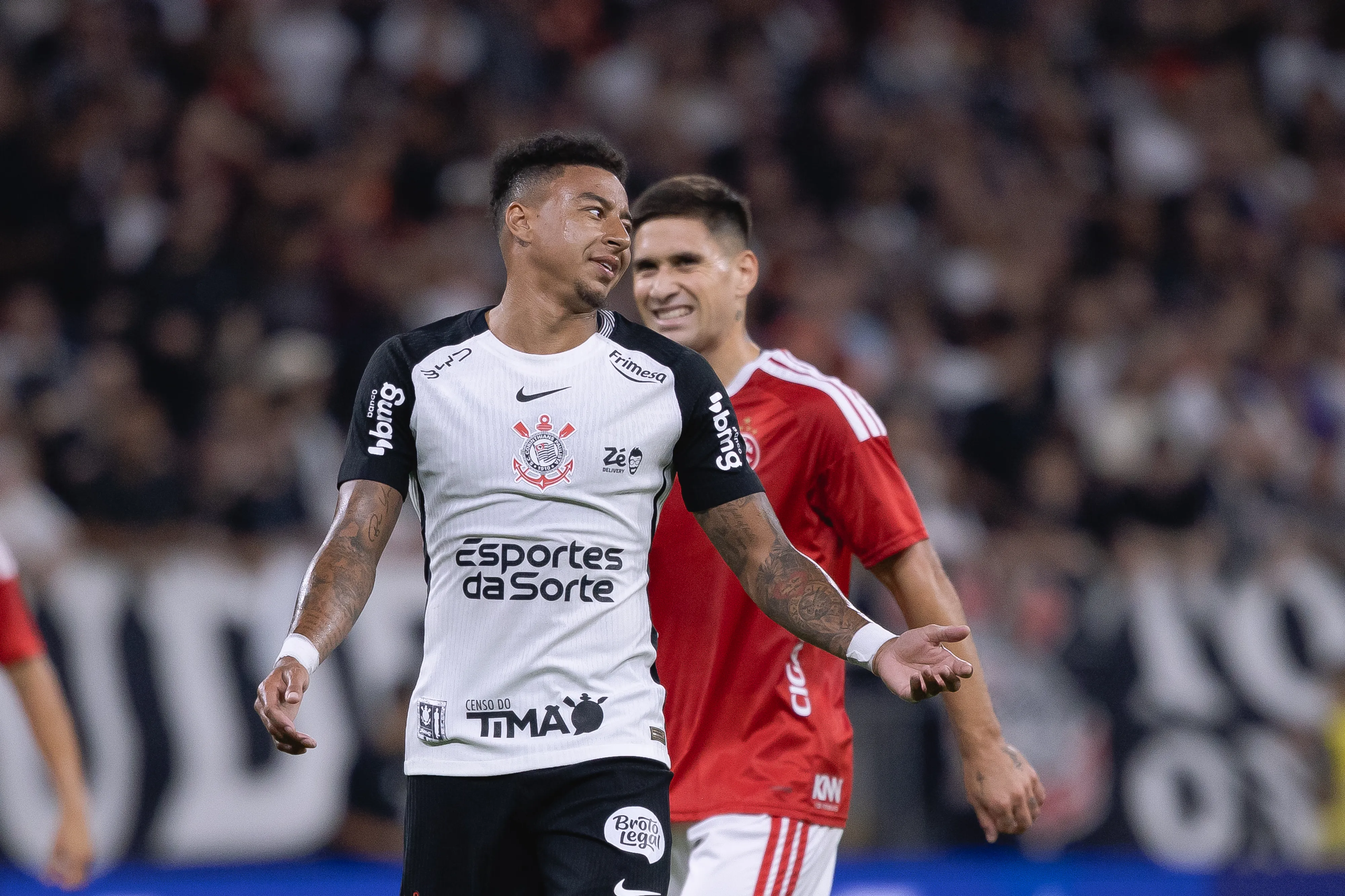 Jesse Lingard vai receber oportunidade entre os titulares do Corinthians. Foto: Ettore Chiereguini/AGIF