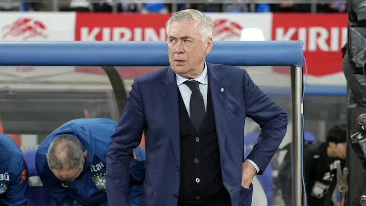 Carlo Ancelotti, técnico da Seleção Brasileira. Foto: Toru Hanai/Getty Images