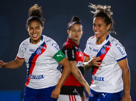 Bahia vence o Flamengo por 3 a 1 pelo Brasileirão Feminino