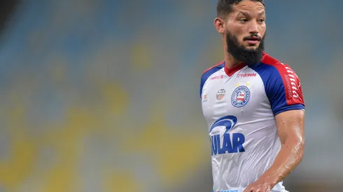 RJ – Rio de Janeiro – 12/10/2019 – Brasileiro A 2019, Fluminense x Bahia -Arthur Caike jogador do Bahia durante partida contra o Fluminense no estadio Maracana pelo campeonato Brasileiro A 2019. Foto: Thiago Ribeiro/AGIF