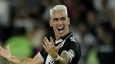 Puma Rodriguez jogador do Vasco bate o ultimo penalti e comemora a vitoria apos partida contra o Fluminense no estadio Maracana pelo campeonato Copa Do Brasil 2025. Foto: Alexandre Loureiro/AGIF