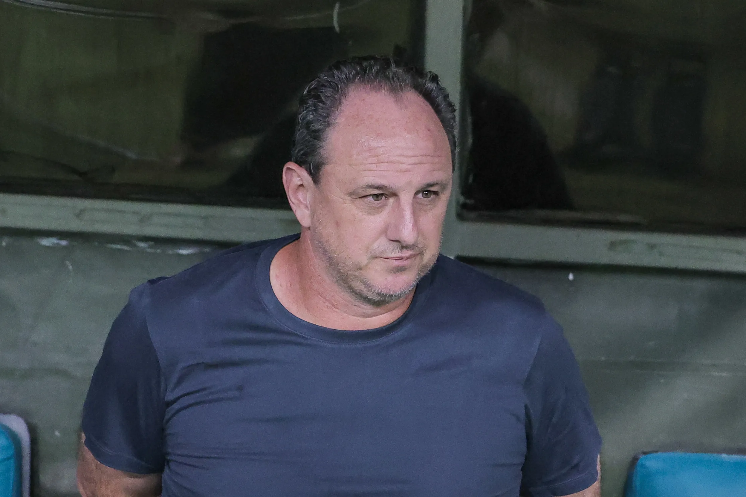 BA – SALVADOR – 11/03/2026 – BRASILEIRO A 2026, BAHIA X VITORIA – Rogerio Ceni tecnico do Bahia durante partida contra o Vitoria no estadio Arena Fonte Nova pelo campeonato Brasileiro A 2026. Foto: Marcio Jose/AGIF