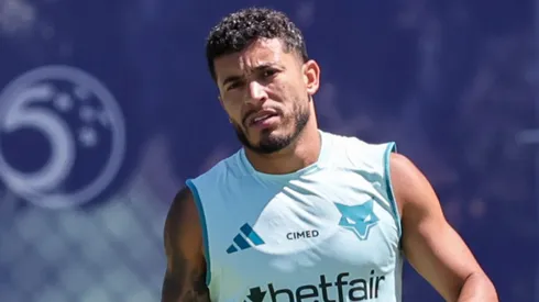 William jogador do Cruzeiro durante treino no Centro de Treinamento CT Toca II. Foto: Gilson Lobo/AGIF