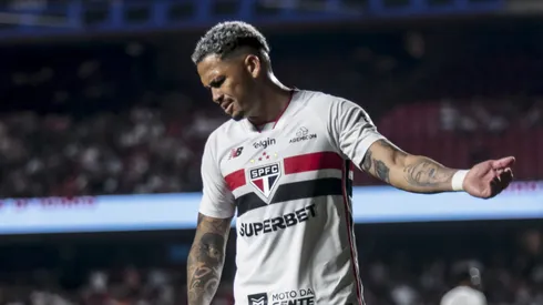 Luciano jogador do Sao Paulo durante partida contra o Juventude no estadio Morumbi pelo campeonato Copa Do Brasil 2026. Foto: Marco Miatelo/AGIF
