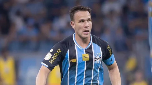 Arthur jogador do Gremio durante partida contra o Confianca no estadio Arena do Gremio pelo campeonato Copa Do Brasil 2026. Foto: Maxi Franzoi/AGIF