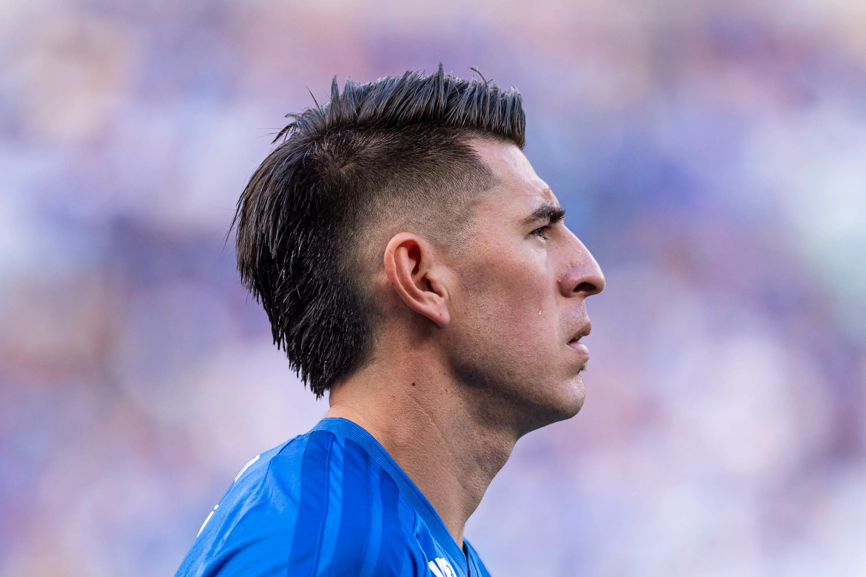 MG – BELO HORIZONTE – 22/03/2026 – BRASILEIRO A 2026, CRUZEIRO X SANTOS – Villalba jogador do Cruzeiro durante partida contra o Santos no estadio Mineirao pelo campeonato Brasileiro A 2026. Foto: Alessandra Torres/AGIF