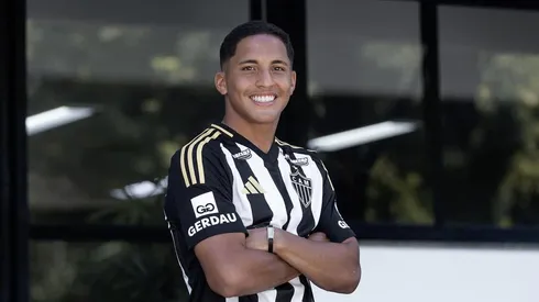 Riquelme Henrique, atacante do Atlético-MG. Foto: Tiago Trindade/Reprodução Instagram