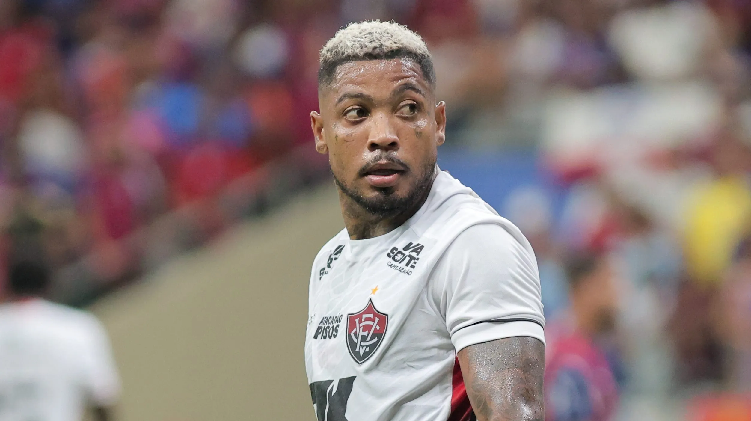 Marinho em campo pelo Vitória. Foto: Marcio Jose/AGIF